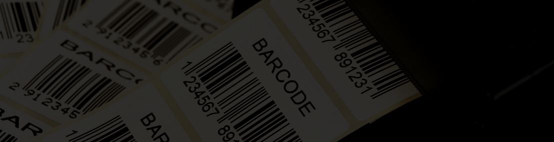 Barcode labels being printed